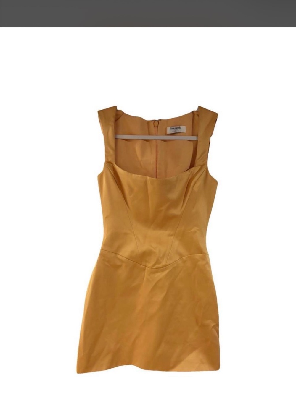 House of CB Mustard Yellow Mini Dress